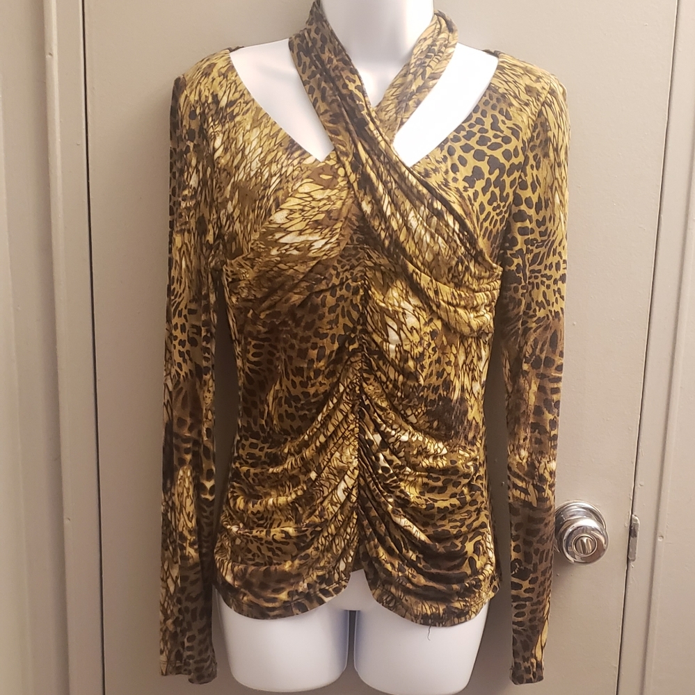 Animal Print Top